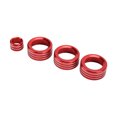 thumbnail image 3 of Anneau de Commutateur de Climatisation, Alliage d'Aluminium Distinctif Solide Brillant Ajustement Parfait Volume Couvercle pour 2022 pour la Protection Rouge, 3 of 8