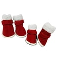 thumbnail image 5 of 4pcs/Set slip Small Pet Dog Cats Booties s Shoes Winter Apparel Outfits Christmas Supplies, 5 of 8