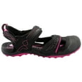 thumbnail image 4 of Toe Guards Closed Toe Sandals for Women & Men: 1642 Fuchsia, EU36 (Women Size 6.5-7 / Big Kid Size 5.5-6), 4 of 8