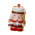 thumbnail image 4 of jicheng Christmas Nutcracker Money Box Cute Sculpture for Decoration Table Festive white red, 4 of 9
