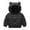 Black, variant on AWZXDE Toddler Boys Winter Jacket Lightweight Down Baby Boy Coat For And Young Children 2-8 Years Blackï¼2-3Years
