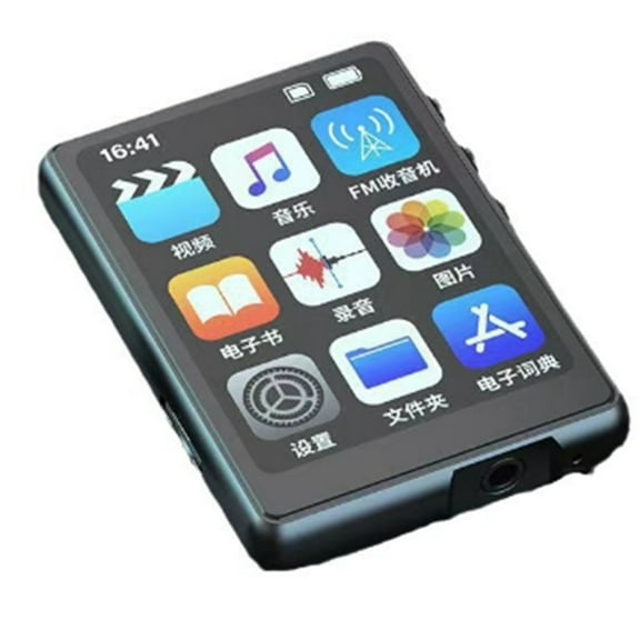 MP3 MP4 Player HiFi MP4 Full Touch Screen Bluetooth-Compatible Portable MP3 Player Support FM Radio Recording E-Book