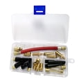 thumbnail image 4 of Bike 21PCS Bike Tire Valve Adapters, Ball Pump Needle, Adapters Kit as Inflation Devices and Accessories fit for standard pump or Air Compressor, 4 of 7