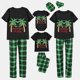 thumbnail image 2 of Pijamas familiares navideños a juego, conjuntos de pijamas negros de Julio de 2023, 2 of 3