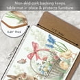 thumbnail image 6 of CounterArt Hop into Spring Premium Boxed Set of Decorative Hardboard Placemats, 6 of 6
