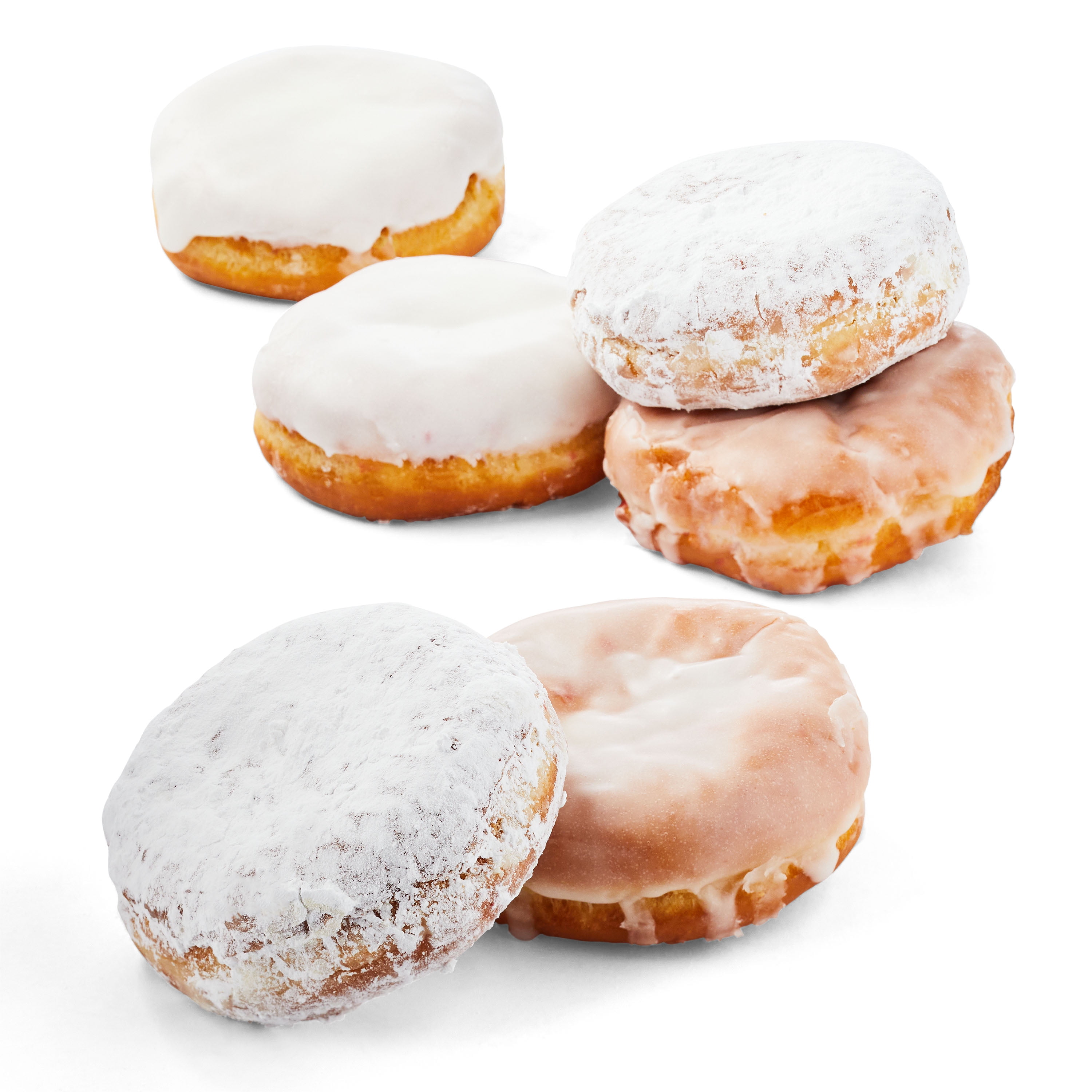 Freshness Guaranteed Raspberry Filled Bismark's, 16 oz, 6 Count