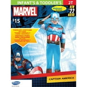 Marvel’s Captain America Toddler Halloween Costume Ages 3T-4T