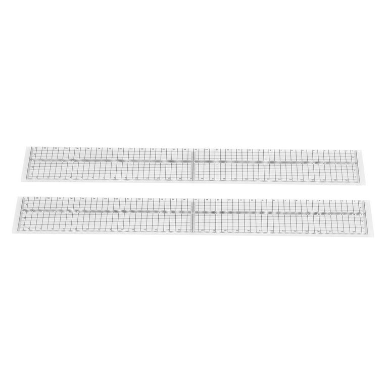 Patchwork Ruler, Deckle Edge Thick Enough Clear Ruler For Drafting For  Graphic Design For Layout 