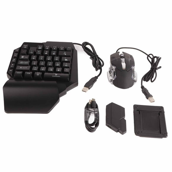 Mouseand Keyboard Adapter,Portable Mini Gaming Keypad Keys Mini Gaming Keypad Mouse Mechanical Feeling Gaming Keypad Mouse Unparalleled Experience
