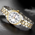 thumbnail image 2 of Reloj ultrafino resistente al agua para mujer, reloj de cuarzo para mujer, reloj de acero de tungsteno para mujer, reloj de pulsera para pareja de estudiantes masculinos, 2 of 2
