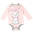 thumbnail image 4 of Disney Classics Dumbo Bambi Marie Newborn Baby Girls 5 Pack Bodysuits Newborn to Infant, 4 of 5