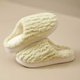 thumbnail image 2 of Slides for Women House Shoes for Women Slippers Winter Warm Shoes Indoor Outdoor Comfortable Soft Cozy Fuzzy Slides For, 2 of 5