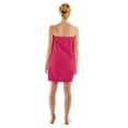 thumbnail image 3 of BC BARE COTTON Women’s Spa/Bath Lightweight-Knee Length Waffle Body Wrap with Pocket and Easy Adjustable Closure - Fuchsia - Large, 3 of 5
