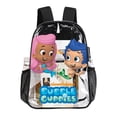 thumbnail image 4 of BUBBLE GUPPIES BUBBLE GUPPIES Clear Backpack Heavy Duty Transparent Bag See Through Bookbag for School, Work, Sport, College, Travel, 4 of 7
