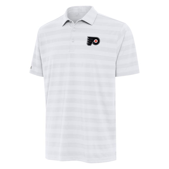 Men's Antigua White Philadelphia Flyers Tunnel Polo
