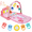 Red, variant on JoyStone Baby Gym Play Mat for Babies, Play Piano Music Light Playmat Activity Gym for Baby Boy Girl Gift Toddler Activity Center Baby Floor Play Mat for Baby, Pink