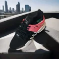 thumbnail image 1 of Mens Size 11.5 Adi-das EQT Support ADV Black Turbo Pink Athletic Gym Running Shoe, 1 of 6