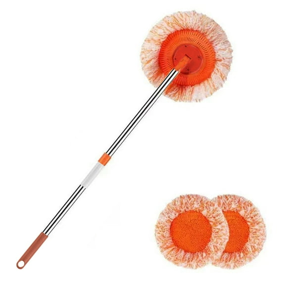 Anckoeil Car Wash Sunflower Mop Wall Wash Mop Ceiling Household Circular Mop