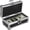 Black, variant on Lockable Cash Box Aluminium Alloy Money Box for Cash Money Storage Box Cash Box with Lock Single Row Currency Tray Cash Organizer Piggy Bank