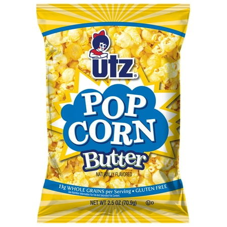 Utz Butter Popcorn, Gluten-Free, 2.5 oz Bag