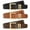 square(Black+Brown+Coffee), variant on 3 Pack Belts for Women, Women Belts for Jeans Dresses Brown Belt Women with Gold Buckle (Black, Brown, Beige)