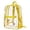 ZC Yellow, variant on WAYUTE Kids Backpack Clear Backpacks with Multiple Pockets and Large Capacity Transparent Schoolbag Waterproof Bookbag Casual School Activities