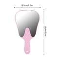 thumbnail image 3 of Espejo En Forma De Diente Lindo Espejo Dental Espejo De Mano Accesorio Dental, 3 of 7