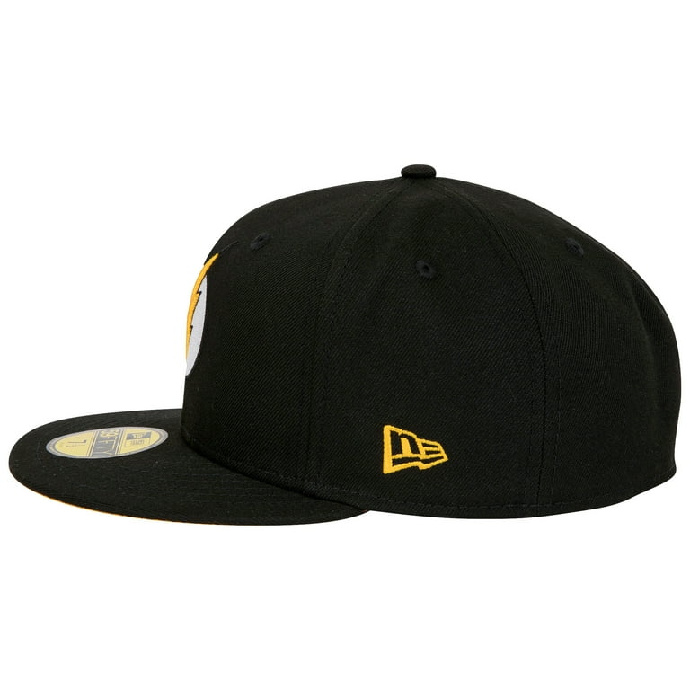 冬の感謝セール The Flash Logo DC Comics Black Colorway New Era 59Fifty アメコミ