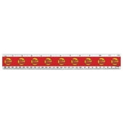 Tom and Jerry Logo 12 Inch Standard and Metric Plastic Ruler