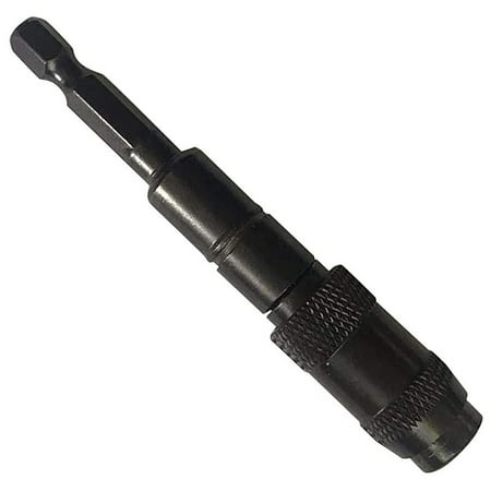 

Magnetic Screw Drill Tip Quick Change Locking Bit Holder with Spring Release Rotating Screw Bit Adjustable