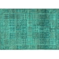 thumbnail image 1 of Ahgly Company Machine Washable Indoor Rectangle Persian Turquoise Blue Traditional Area Rugs, 2' x 4', 1 of 4
