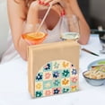 thumbnail image 3 of Yayeee Napkin Holder for Table Kitchen Paper Tissue Organization, Green Floral, 3 of 8