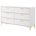 thumbnail image 4 of Kendall 6-drawer Dresser White, 4 of 9