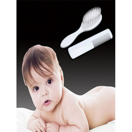 - ABS Baby Hairbrush Newborn Hair Brush Infant Comb Head Massager