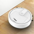 thumbnail image 6 of SPOORYYO Quiet Strong Suction Intelligent 3-in-1 Vacuum Mop & Scrubber Robot Cleaner Auto-Collision Avoidance for Hardwood Tile Stone Floors​​, White, 6 of 9