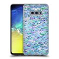 thumbnail image 1 of Head Case Designs Officially Licensed Micklyn Le Feuvre Marble Patterns Mosaic In Sapphire And Emerald Soft Gel Case Compatible with Samsung Galaxy S10e, 1 of 7