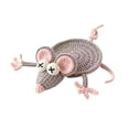 thumbnail image 1 of Lksixu Crochet Mouse Coasters, Handmade Woven Animals Design Drink Coasters, Non-Slip & Absorbent Coffee Cup Mat, Washable & Reusable Decorative Coasters for Tabletop Protection and Home Decor, 1 of 6