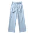 thumbnail image 6 of ZGRBOU Mens Casual Dress Pants Old Money Pleated Baggy Slacks Fall Business Straight Leg Work Trousers with Pockets, 6 of 7