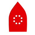 thumbnail image 3 of Hojas de lijar Diablo DCTDET180H05G, 4 x 7 cm, grano 180, 5 unidades, 3 of 3