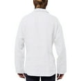 thumbnail image 4 of Fall Shirts for Men Baggy Cotton Linen Solid Long Sleeve Drawsting Retro T Shirts Tops Blouses, 4 of 9