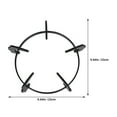 thumbnail image 2 of HOMEMAXS Gas Stove Bracket Stand Wok Support Rings Iron Stove Support Stove Range Holder Pot Holder for Gas Stoves Cooking Use, 2 of 7