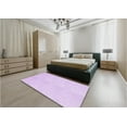thumbnail image 5 of Ahgly Company Machine Washable Indoor Rectangle Transitional Violet Purple Area Rugs, 8' x 10', 5 of 7
