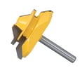 thumbnail image 4 of Fresa para carpintería, broca para enrutador de 45°, broca para enrutador de aleación de 1/4 pulg., calidad superior, 4 of 12