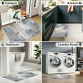 thumbnail image 4 of LOKHOM 2'x3' Abstract Doormat Machine Washable Rugs Non Slip Indoor Floor Carpet for Bedroom Dinning Room Office, Gray/Beige, 4 of 7