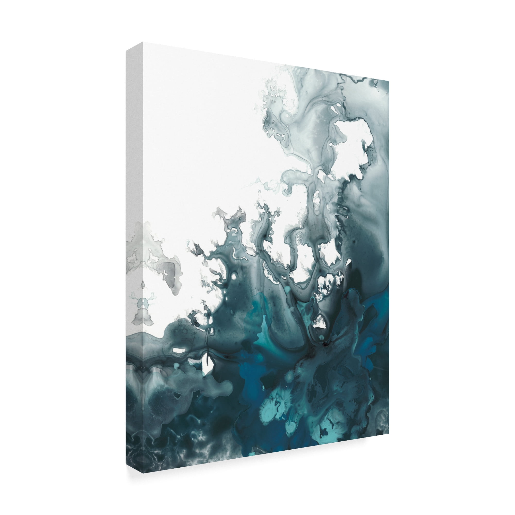 Trademark Fine Art 'Indigo Tempest I' Canvas Art by June Erica Vess