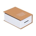 thumbnail image 4 of Caso Seguro, Mini Duradero Fácil De Bloquear Y Abrir Una Caja De Ahorro De Forma De Libro De Simulación Para Almacenar Dinero Para La Oficina En Casa, 4 of 7