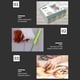 thumbnail image 4 of Kearding Kit de fabricación de alfombras de fibra acrílica, dibujos animados bonitos, estilo Simple moderno, patrón de animales, Rectangular, Manual, Decoración del hogar Kearding HA082782-01, 4 of 6