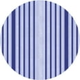 thumbnail image 1 of Ahgly Company Machine Washable Indoor Square Transitional Heavenly Blue Area Rugs, 3' Square, 1 of 7