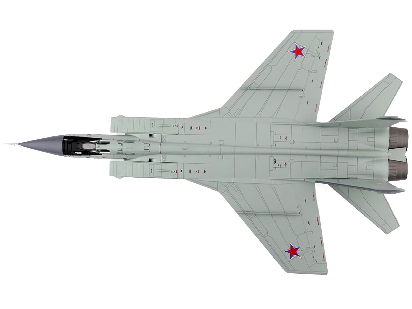 古着人気アイテム Foxhound MIG-31K Mikoyan D w/KH-47M2 Aircraft Interceptor 軍用機