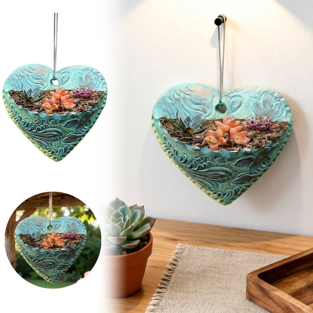 Outdor Heart Shaped Succulent Planter For Indoor